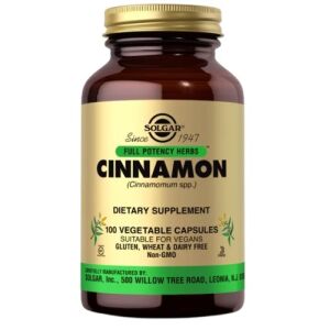 SOLGAR FP Cinnamon (100 caps) - Viking Supplements