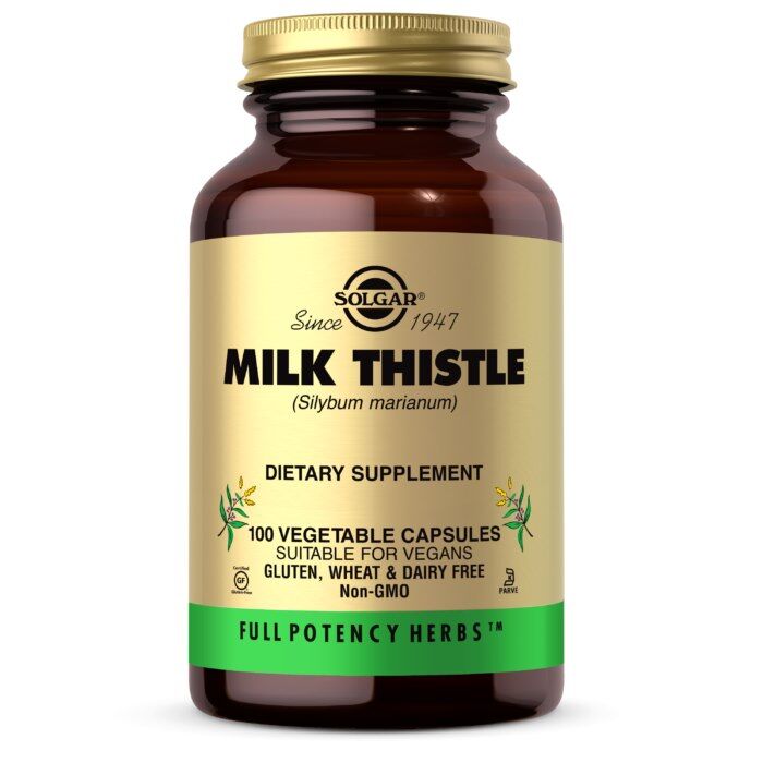 SOLGAR Pieno dygliuotasis kardelis (100 kapsulių) – Viking Supplements