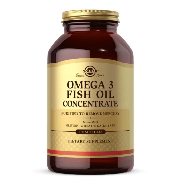 SOLGAR Omega 3 – žuvų taukų koncentratas (120 kapsulių) – Viking Supplements