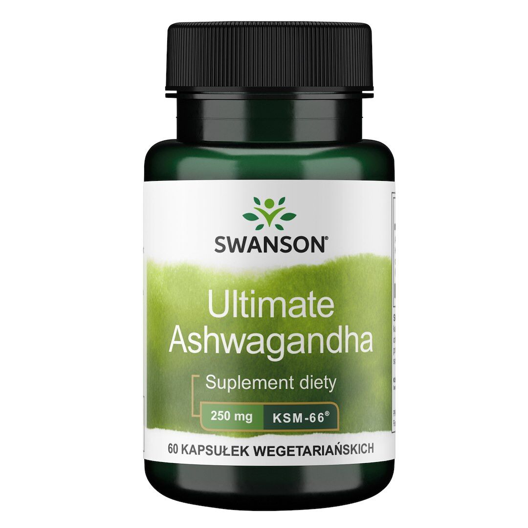 SWANSON Ashwagandha KSM-66 250mg 60 kaps - Viking Supplements