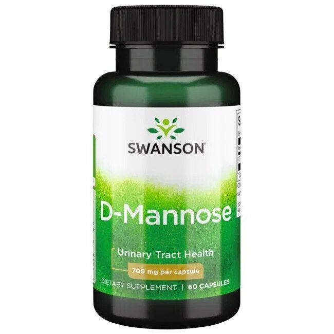 SWANSON D-manoza 700 mg, 60 kapsulių – Viking Supplements