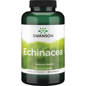 SWANSON Echinacea 400 mg, 180 kapsulių – Viking Supplements