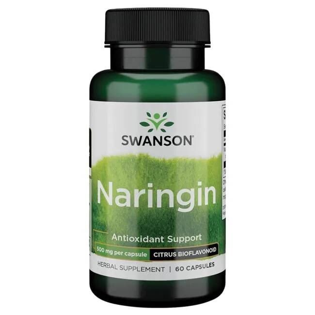 SWANSON Naringinas 500 mg, 60 kapsulių – Viking Supplements
