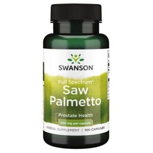 SWANSON Saw Palmetto 540mg 100 kaps. - Viking Supplements