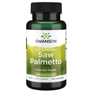 SWANSON Saw Palmetto 540 mg, 100 kapsulių – Viking Supplements