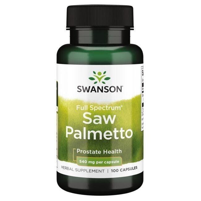 SWANSON Saw Palmetto 540mg 100 kaps. - Viking Supplements