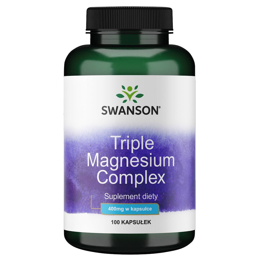 SWANSON „Triple Magnesium“ kompleksas, 100 kapsulių – Viking Supplements