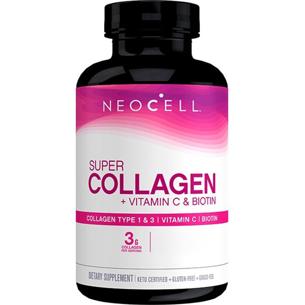 „Super Collagen“ + vitaminas C ir biotinas – 180 tablečių – Viking Supplements