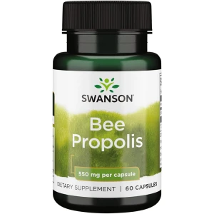 „Swanson“ bičių propolisas, 550 mg, 60 kapsulių – Viking Supplements