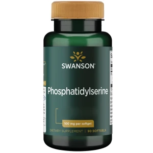 „Swanson“ fosfatidilserinas, 100 mg, 90 minkštųjų kapsulių – Viking Supplements