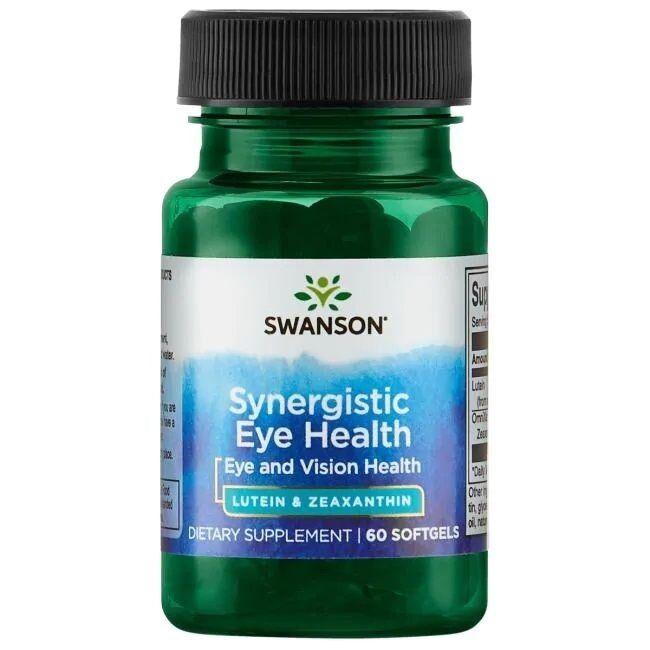 „Synergistic Eye Health“ liuteinas ir zeaksantinas – 60 minkštųjų kapsulių – Viking Supplements