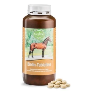TIERLIEB Biotinas arkliams (500 tablečių) – „Viking Supplements“