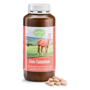 TIERLIEB Ekologiškas cinkas arkliams (500 tablečių) – „Viking Supplements“