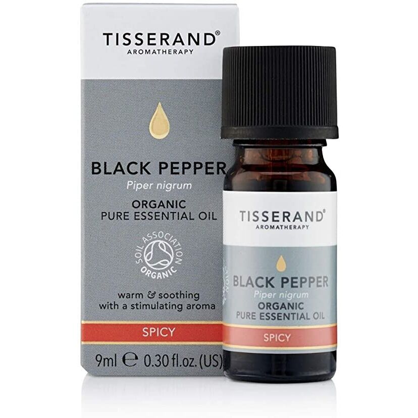 TISSERAND AROMATERAPIJA Juodieji pipirai „Piper Nigrum“ ekologiški (9 ml / 0