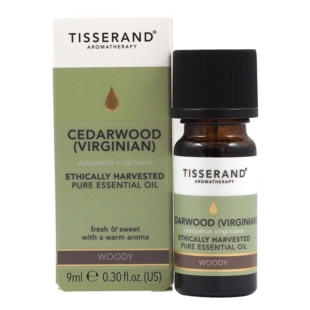 TISSERAND AROMATERAPIJA Kedro medis (Virdžinijos) Juniperus Virginiana, ekologiškai surinktas (9 ml / 0