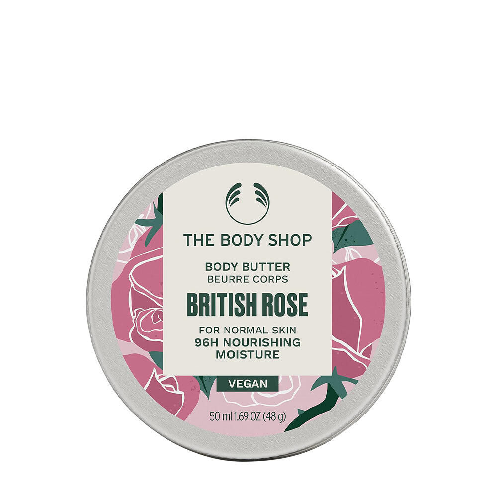 „The Body Shop“ kūno sviestas „British Rose“ (50 ml) – Viking Supplements