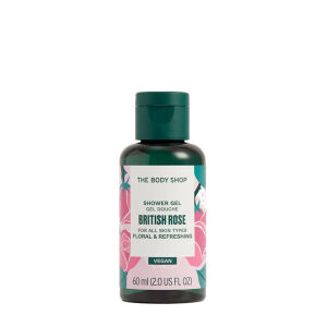 The Body Shop British Rose Shower Gel (60 ml) - Viking Supplements
