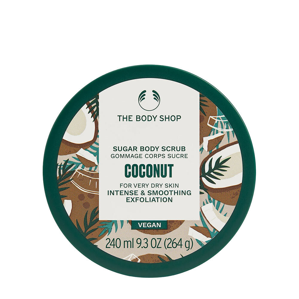 „The Body Shop“ kokosų kūno šveitiklis (240 ml) – Viking Supplements