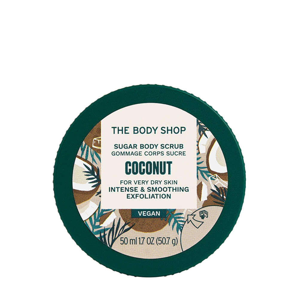 „The Body Shop“ kokosų kūno šveitiklis (50 ml) – Viking Supplements