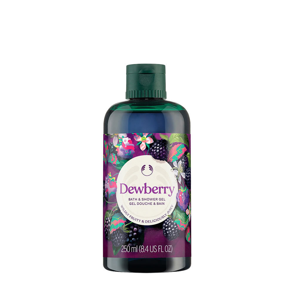 „The Body Shop“ dušo gelis „Dewberry“ (250 ml) – Viking Supplements