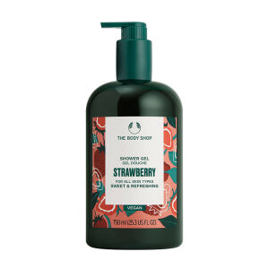 The Body Shop Vegan Strawberry Shower Gel (750 ml) - Viking Supplements