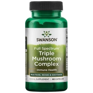 „Triple Mushroom Complex“ – 60 kapsulių – Viking Supplements