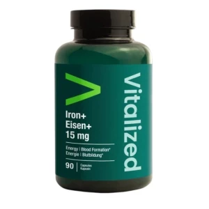 VITALIZED Iron+ (90 kapsulių) – Viking Supplements