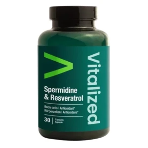 VITALIZED Spermidinas ir resveratrolis (30 kapsulių) – Viking Supplements