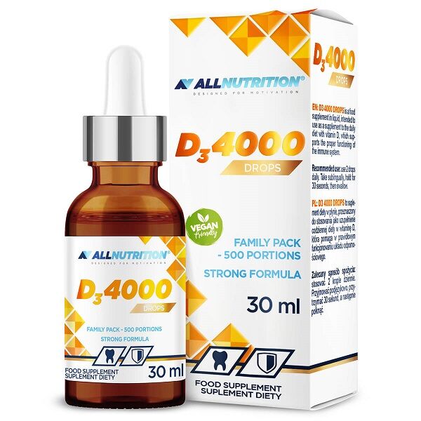 Vitaminas D3, 4000 lašų – 30 ml. – Viking Supplements