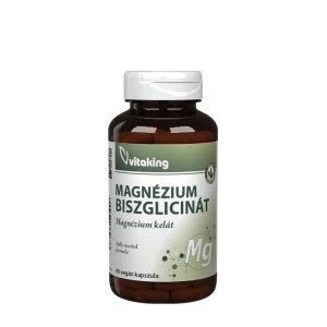 „Vitaking“ ekologiškas magnio bisglicinatas (80 kapsulių) – Viking Supplements
