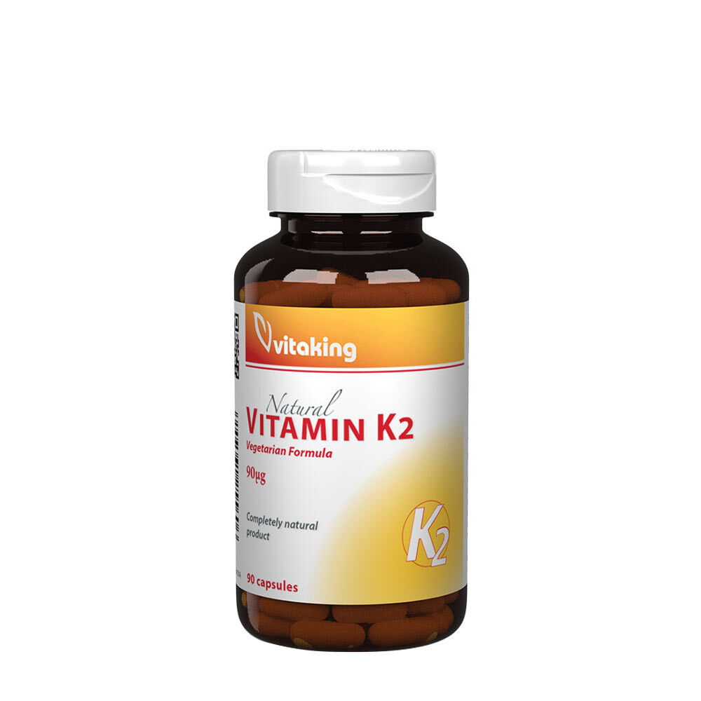 „Vitaking“ vitaminas K2, 90 mcg (90 kapsulių) – Viking Supplements