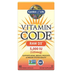 „Vitamin Code“ neapdorotas D3