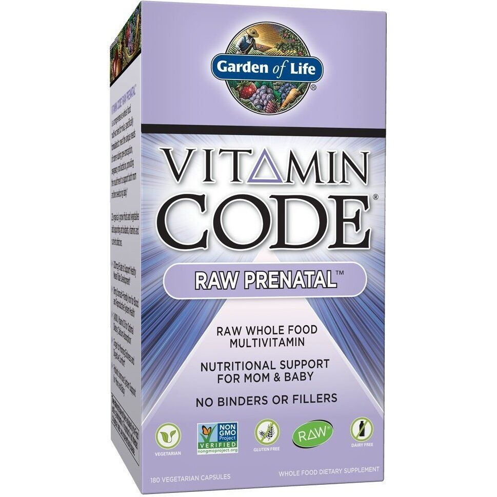 Vitamin Code Raw Prenatal - 180 vcaps - Viking Supplements