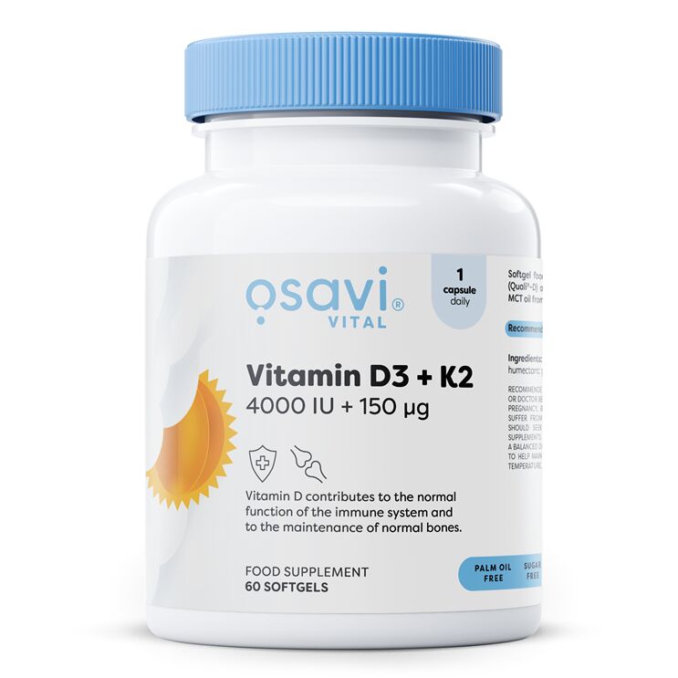 Vitaminas D3 + K2