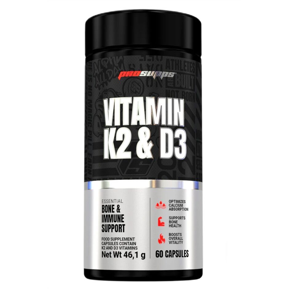 Vitamin K2 & D3 - 60 caps - Viking Supplements