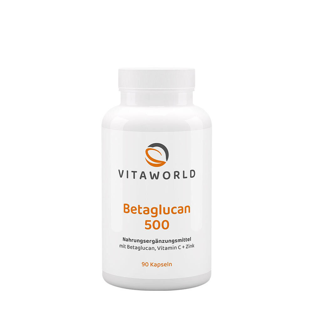 „Vitaworld“ Betaglucan 500 (90 kapsulių) – Viking Supplements