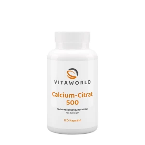 „Vitaworld“ kalcio citratas 500 (120 kapsulių) – Viking Supplements