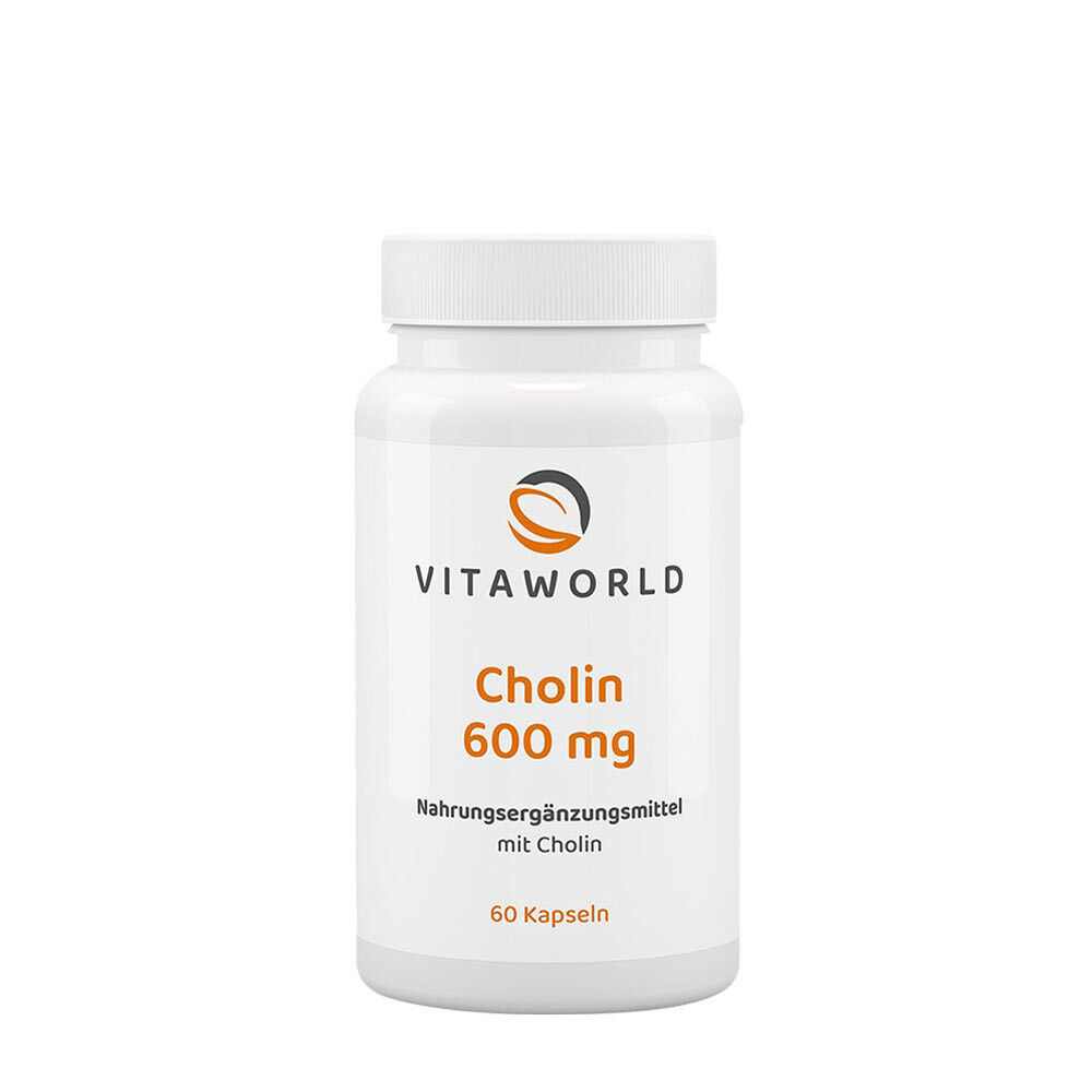 „Vitaworld“ cholinas 600 mg (60 kapsulių) – Viking Supplements