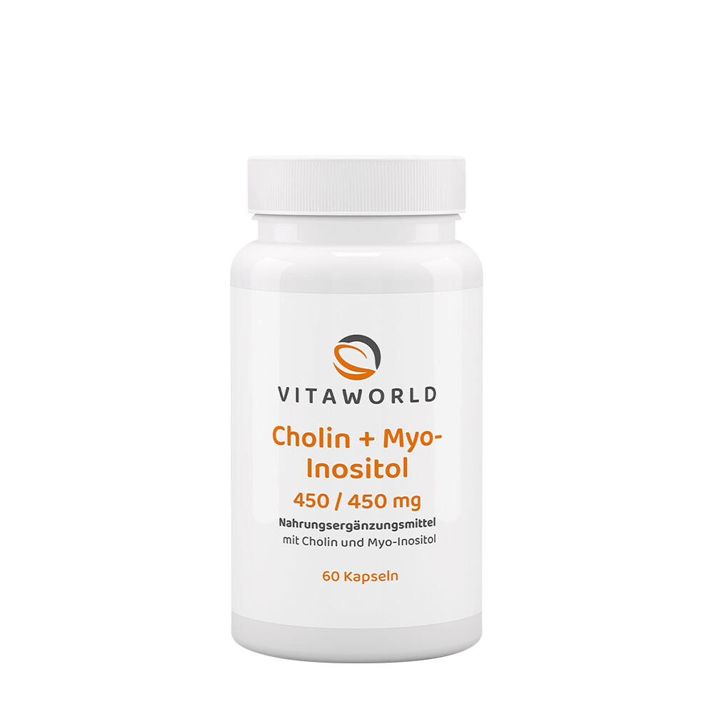 Vitaworld Choline + Inositol 450/450 mg (60 Capsules) - Viking Supplements