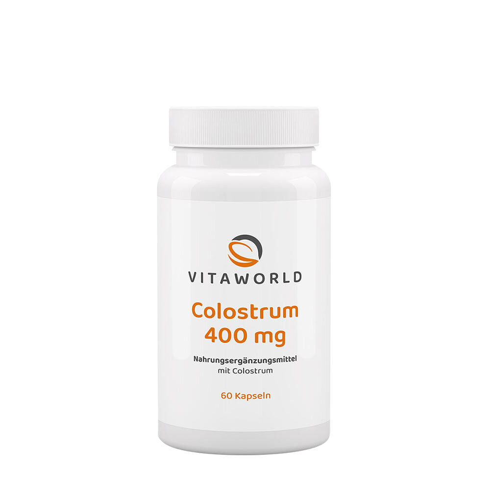 Vitaworld Colostrum 400 mg (60 Capsules) - Viking Supplements