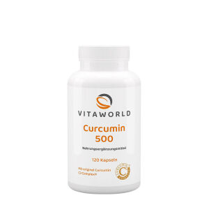 Vitaworld Curcumin 500 (120 Capsules) - Viking Supplements