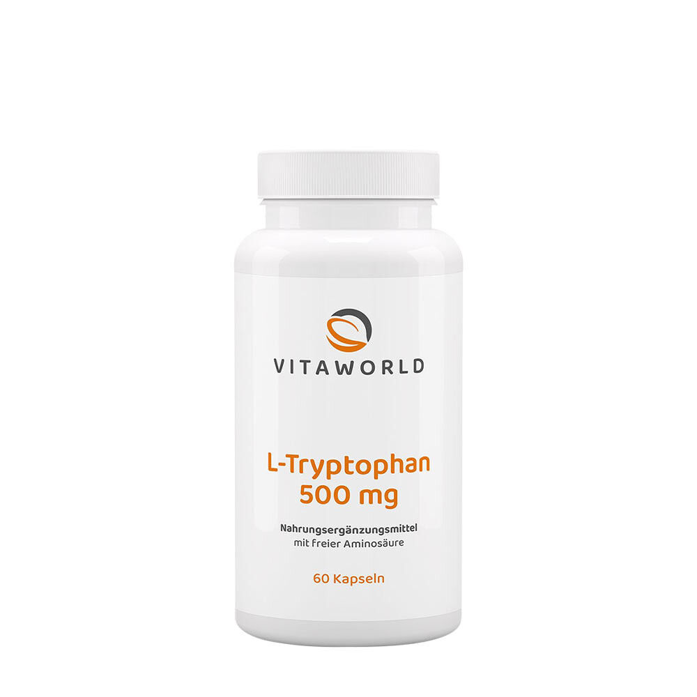 „Vitaworld“ L-triptofanas 500 mg (60 kapsulių) – Viking Supplements
