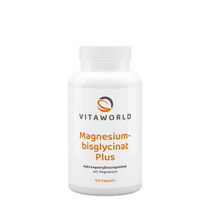 Vitaworld Magnesium bisglycinate plus (120 Capsules) - Viking Supplements