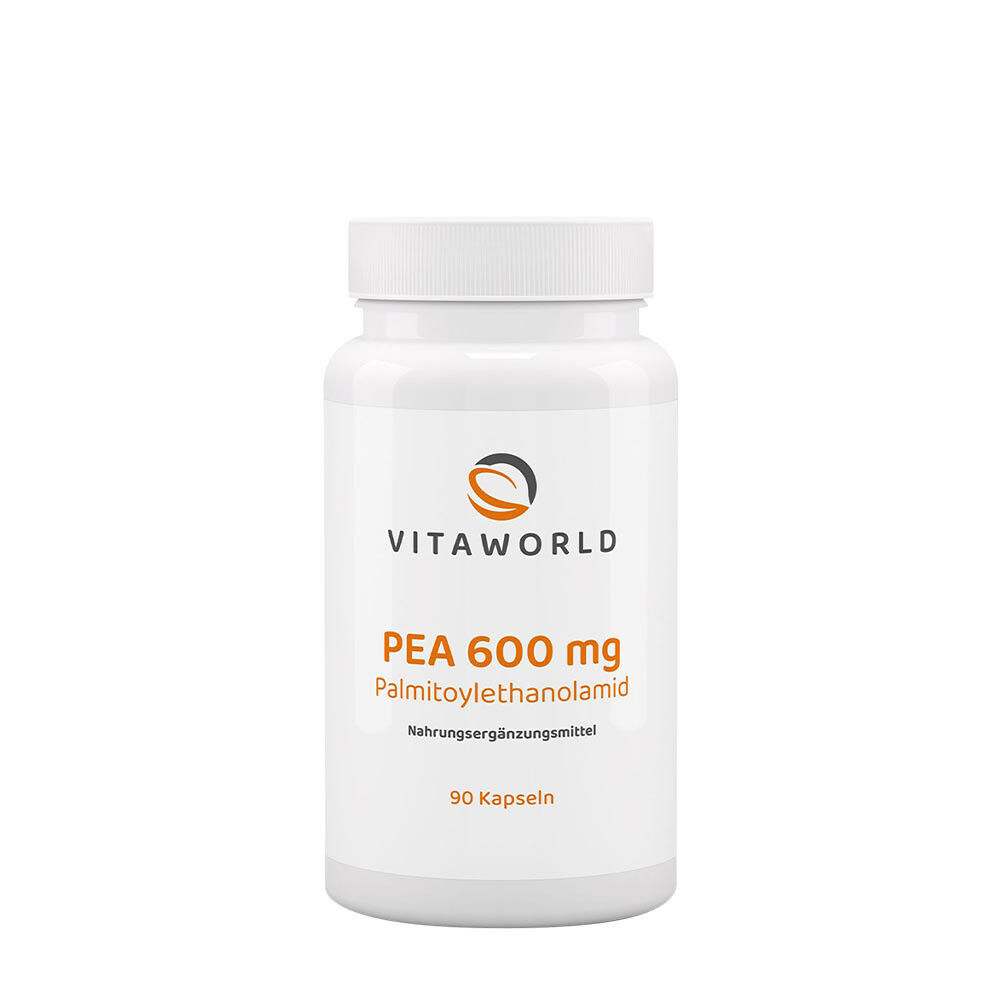 „Vitaworld“ PEA 600 mg palmitoiletanolamidas (90 kapsulių) – Viking Supplements