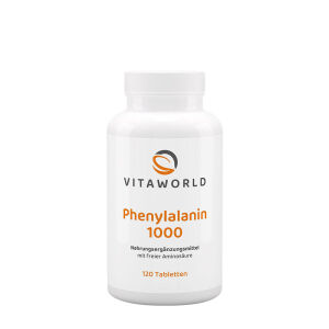 Vitaworld Phenylalanine 1000 mg (120 Tablets) - Viking Supplements