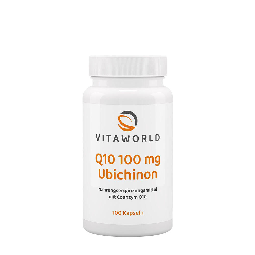 „Vitaworld“ Q10 100 mg ubichinonas (100 kapsulių) – Viking Supplements