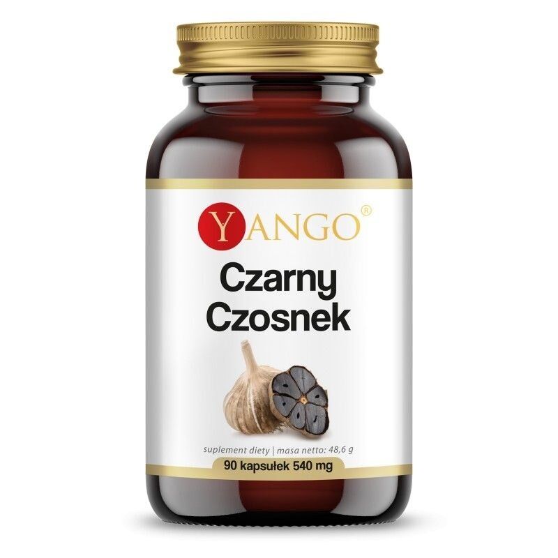 YANGO Juodasis česnakas – ekstraktas (90 kapsulių) – Viking Supplements
