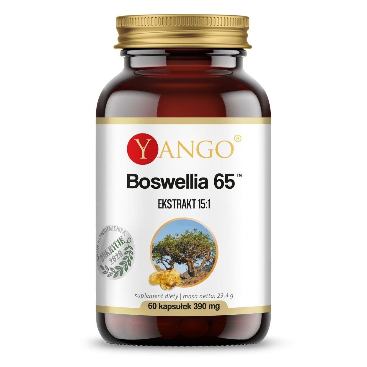 YANGO Boswellia 65 (60 kapsulių) – Viking Supplements
