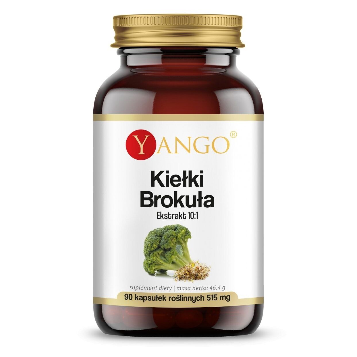 „YANGO“ brokolių daigai (120 kapsulių) – „Viking Supplements“