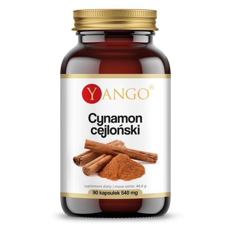 YANGO Ceilono cinamonas (90 kapsulių) – „Viking Supplements“